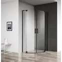 Душевой уголок  CEZARES SLIDER-R-2-C-NERO
