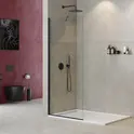 Душевая перегородка универсальная LIBERTA-L-1-TB-C-NERO