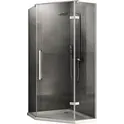 Душевой уголок ABBER Ewiges Wasser прозрачное , профиль хром