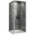 Душевой уголок ABBER Sonnenstrand  прозрачное/хром , в угол