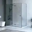 Душевой уголок RGW SV-040Gr  прозрачное/серый