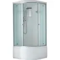 Душевая кабина четверть круга Timo Standart Т-5509 низкий поддон 90*90*225