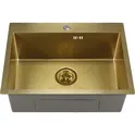Мойка D6045HG MELANA ProfLine 3,0/220 ЗОЛОТО врезная