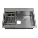 Мойка H6545 MELANA ProfLine 3,0/200 САТИН врезная  с коландером