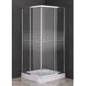 Душевой  уголок ZQ8111  PARLY с поддоном