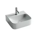 Ceramica Nova Умывальник AURA с 1 отверстием для смесителя, без перелива 430*390*135мм