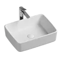 Умывальник чаша Ceramica Nova накладная прямоугольная Element 480*370*130мм