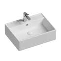Умывальник чаша Ceramica Nova накладная прямоугольная Element 590*450*160мм