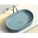 Умывальник чаша Ceramica Nova накладная овальная (цвет Зеленый Матовый) Element 608*385*122мм