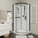 Кабина KORRA90B душевая без крыши Ceruttispa (90x90x205)