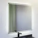 Зеркало Comforty Джанкой 90 LED-подсветка, 88х88 см, бесконтактный сенсор