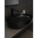 Накладная черная матовая раковина для ванной Gid Bm1348