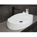 Накладная белая раковина для ванной Gid 888s
