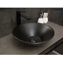 Накладная черная раковина для ванной Gid N9102bg