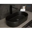 Накладная черная раковина для ванной Gid N9020bg