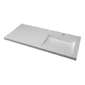 Раковина над стиральной машиной  ESTETUS ЛЕОН 1200*549 правая/левая