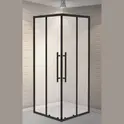 Душевое ограждение ESBANO ESF-90/100KV-B  без поддона