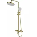 Душевая стойка ESBANO CELINE (DS-SG) брашированное золото
