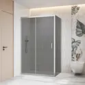 Душевой уголок RGW CL-133 (CL-13 + Z-03) тонированное/хром