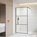 Душевая перегородка RGW WA-09B прозрачное/черный