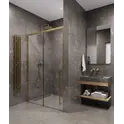 Timo душевое ограждение  TDSS-/17C-8L/R, раздвиж , проф матовое золото