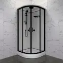 Душевая кабина Triton ПРАЙМ-БЛЭК 90*90 А  стекло прозрачное