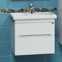 Тумба для умывальника СанТа Лондон 60 подвесная 2 ящика