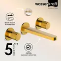 WasserKRAFT Schunter 8245 Встраиваемый смеситель для раковины