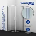 Душевой уголок квадратный WasserKRAFT Main