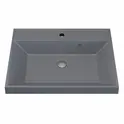 Раковина для ванной  Uperwood Classic Quartz, кварцевая, серая матовая, бетон