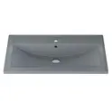 Раковина для ванной кварцевая Uperwood Foster Quartz  серая матовая (бетон)