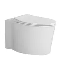 Унитаз ABBER Bequem AC1127 подвесной белый, безободковый, смыв торнадо и струйный смыв