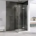 Душевой уголок ABBER Zart прозрачное/хром