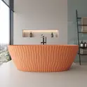 Ванна из искусственного камня ABBER Stein AS9684MO оранжевая матовая