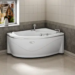 Ванна акриловая  Radomir Амелия 160х105 с фронт.панелью