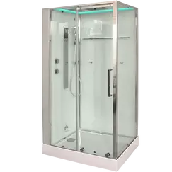 Душевая кабина прямоуг. Timo PREMIUM HELMA H-520 L/R 120х90,  баня, г/м, электрика , хромотерапия