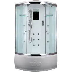 Душевая кабина четверть круга Timo LUX T-7700/7790 высокий поддон