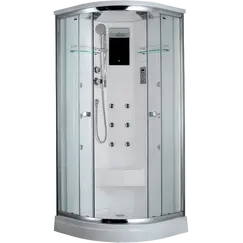 Душевая кабина четверть круга Timo LUX T-7701/7709 низкий поддон