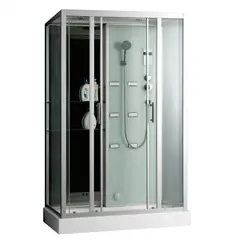 Душевая кабина Frank  с баней/без бани пристенная F-507-1