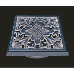 Насадка с рамкой и дизайн-решеткой Цветок  Bronze De Luxe