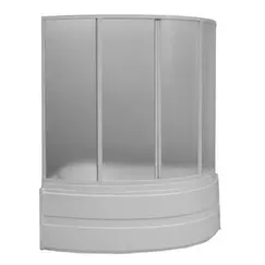 Шторка для ванны BAS Алегра 150х145