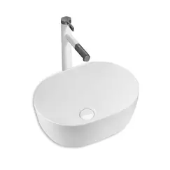 Раковина накладная овальная CeramaLux 9026