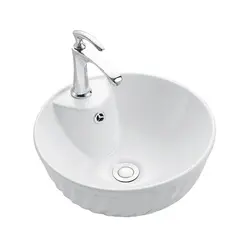 Раковина накладная круглая CeramaLux  9074