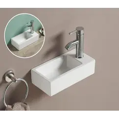 Умывальник подвесной, накладной прямоугольный CeramaLux 9272