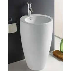 Раковина напольная круглая CeramaLux B133