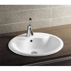 Раковина врезная овальная CeramaLux 316