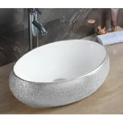Раковина накладная овальная CeramaLux NC 433