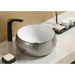 Раковина накладная круглая CeramaLux NC С1062/С1063