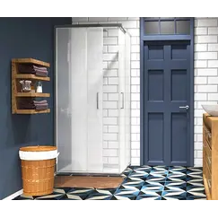 Душевой уголок квадратный WasserKRAFT Main 41S03 Matt glass 90х90 матовое стекло