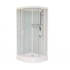 Душевая кабина Frank F408 White  низкий поддон